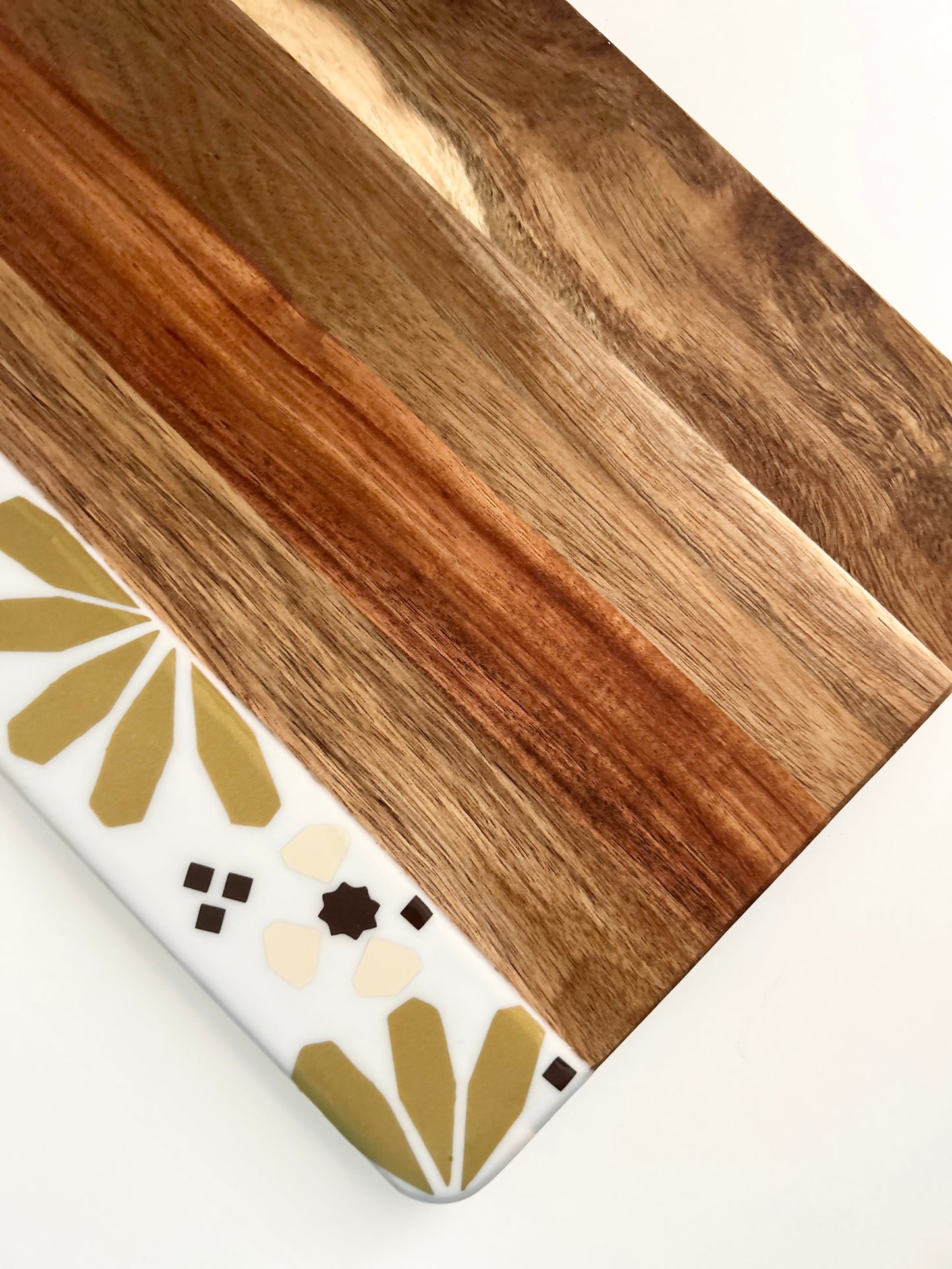 Gold Mosaic Charcuterie Board