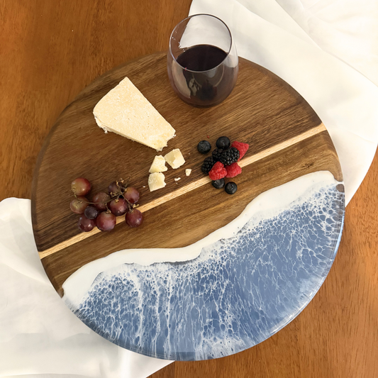 French Blue Lazy Susan