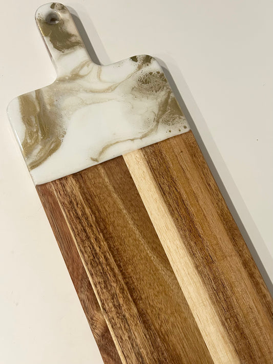 Long Board - White/Gold