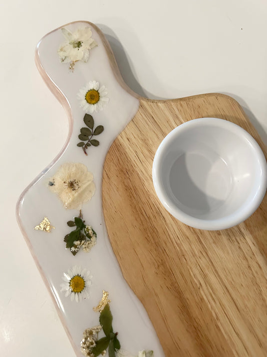 April Flowers - White