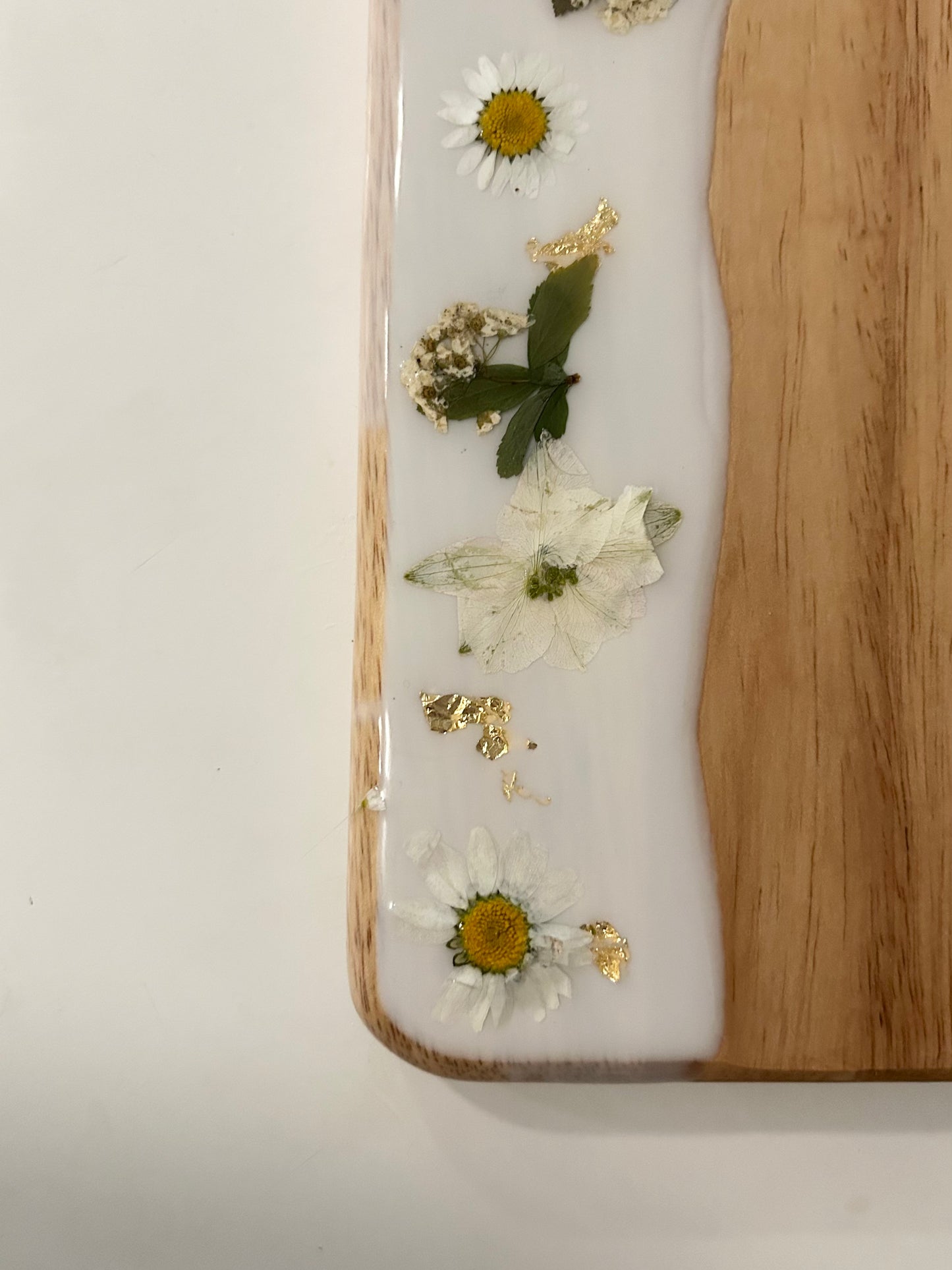 April Flowers - White