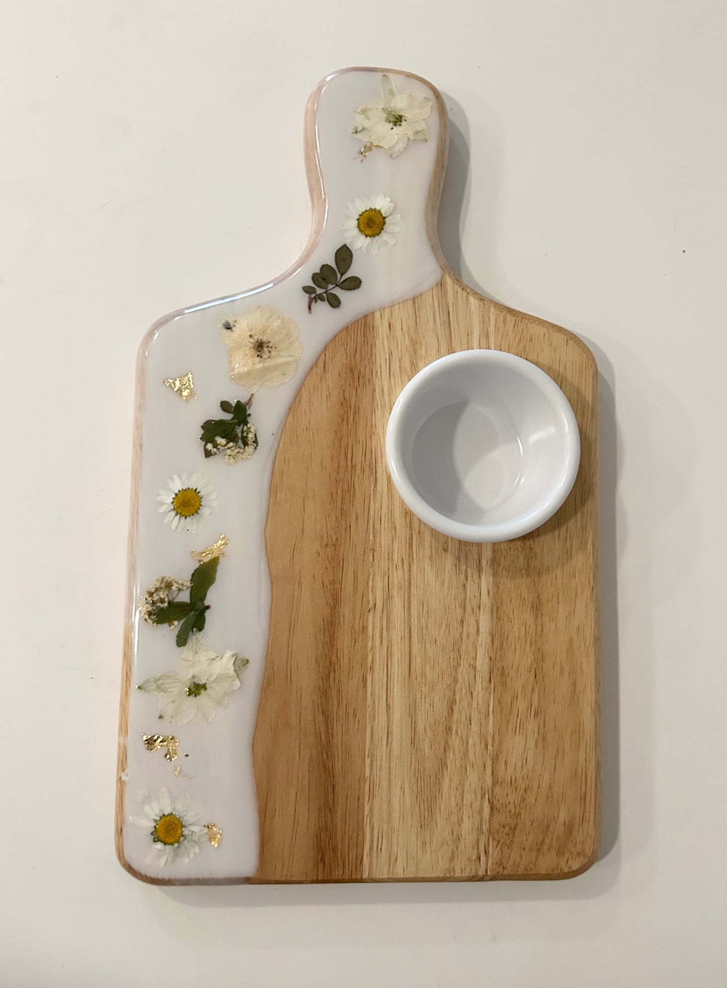 April Flowers - White