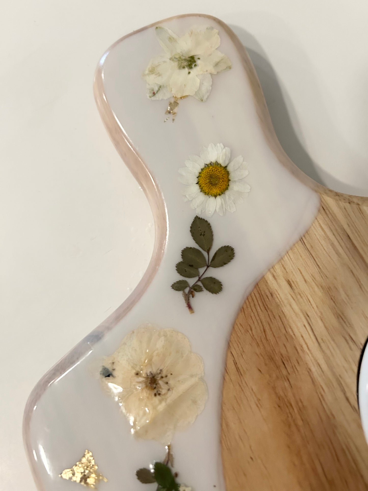 April Flowers - White