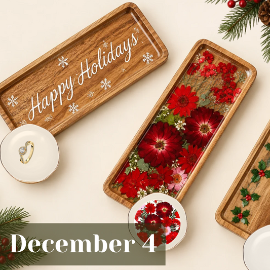December 4th - Holiday Resin Workshop