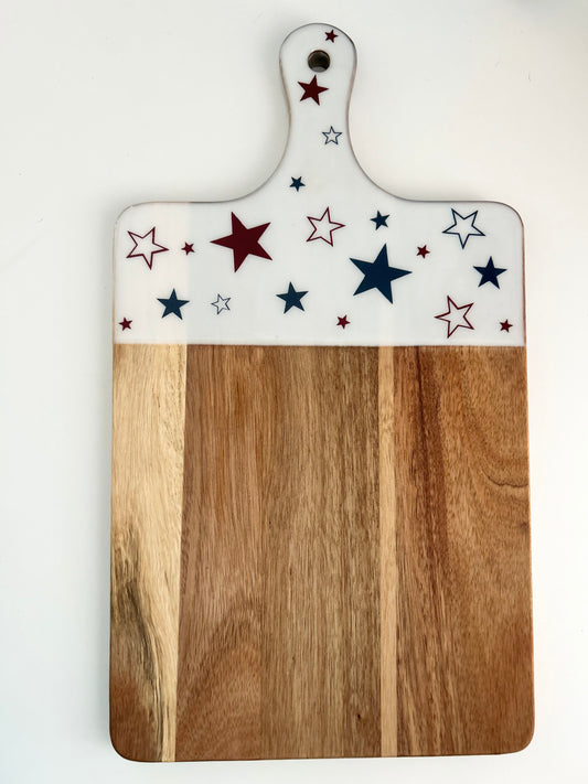 Stars Charcuterie Board