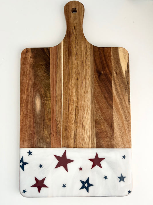 Stars Charcuterie Board